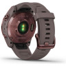 Часы GARMIN FENIX 7S SAPPHIRE SOLAR DARK BRONZE TITANIUM WITH SHALE GRAY BAND 11149